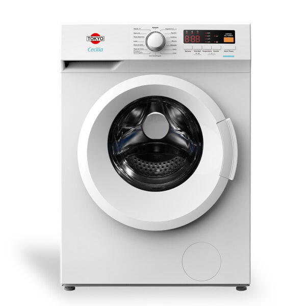 EDTLMCECILIACMAS8-N.jpg LAVARROPAS AUTOMATICA TOKYO CECILIA CLEAN MAS 8KG 1400RPM