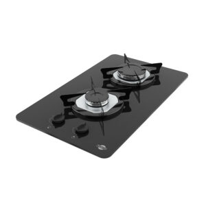 ANAFE TOKYO A GAS COOK 2 HORNALLAS VIDRIO TEMPLADO C/ENCENDIDO