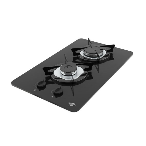 ANAFE TOKYO A GAS COOK 2 HORNALLAS VIDRIO TEMPLADO C/ENCENDIDO