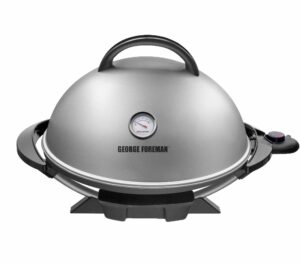 EDGFO3320S-N PARRILLA ELECTRICA FAMILIAR GEORGE FOREMAN GFO3320S-CL 15 PORCIONES 2000W + ADAP