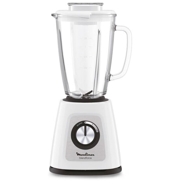 LICUADORA MOULINEX LM435 2V 1,75L 800W VASO VIDRIO BLANCO