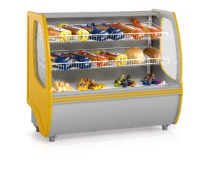 VITRINA NEUTRA VITALIS ECOSILKON MOD MVNP-140-ABIERTO AMARILLO