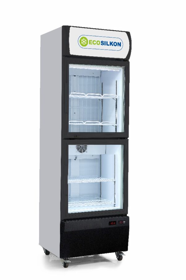 VISICOOLER ECOSILKON DOBLE PUERTA INDEPENDIENTE P/BEBIDAS 156 L /143