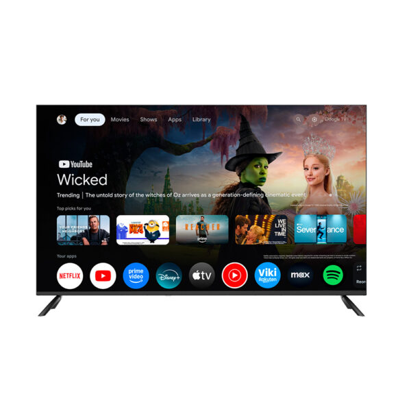SMART 50 TOKYO GOOGLE TV 5.0 4K FRAMELESS C/ CHROMECAST INCLUIDO