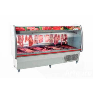 EXHIBIDOR P/ CARNES ECOSILKON SIN DEPOSITO, 2,00 M