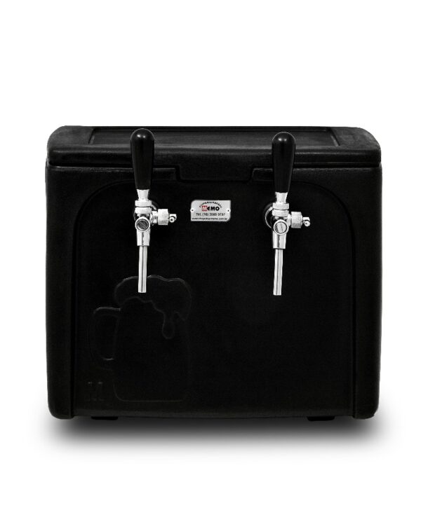 CHOPPERA MEMO 2 CANILLAS MOD ICEFORT A HIELO 60L X HORA 28KG HIELO